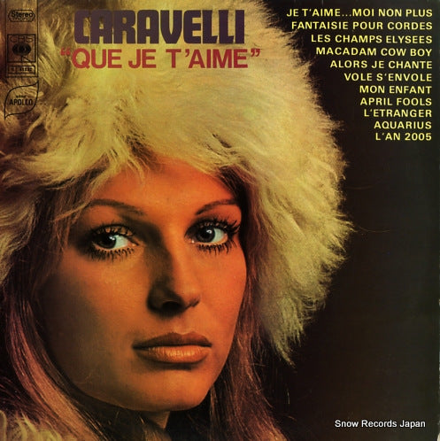 CARAVELLI que je t'aime S7.63832