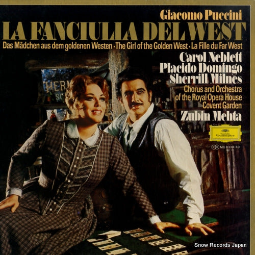 MEHTA, ZUBIN puccini; la fanciulla del west MG8338
