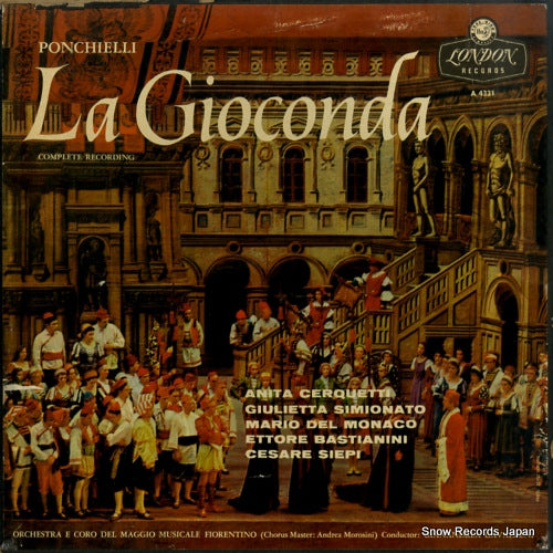 GAVAZZENI, GIANANDREA ponchielli; la gioconda A-4331