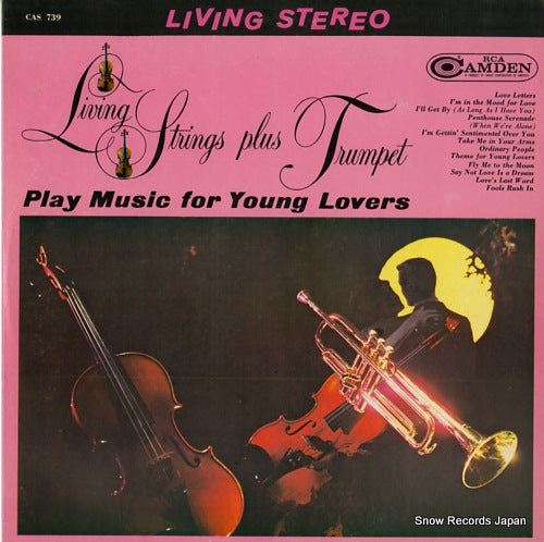 LIVING STRINGS play music for young lovers CAS739