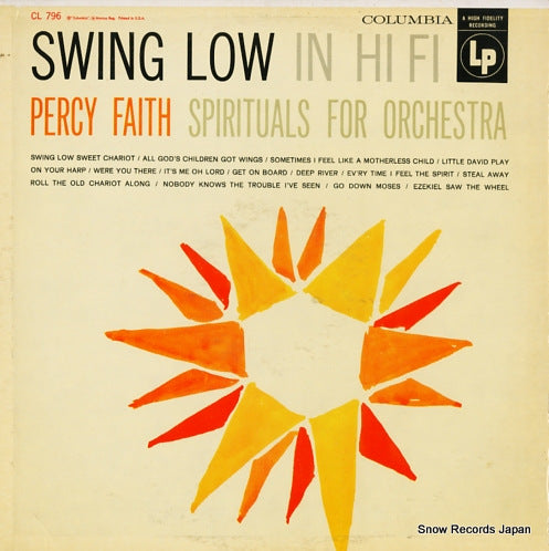 FAITH, PERCY swing low in hi fi CL796