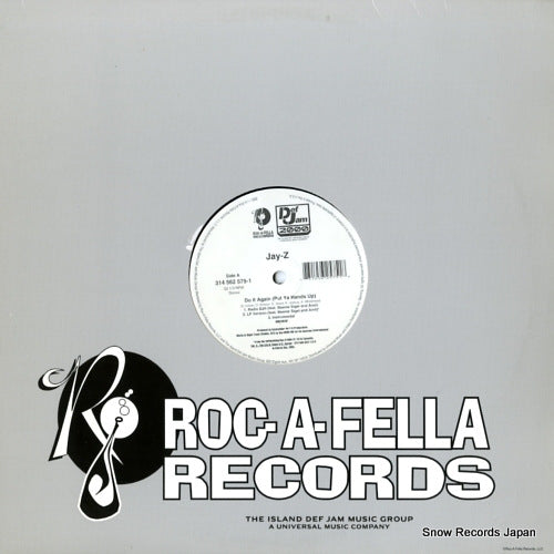 JAY-Z do it again (put ya hands up) / so ghetto 314562575-1