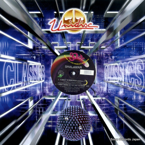 SHALAMAR a night to remember / right in the socket SPEC-1778