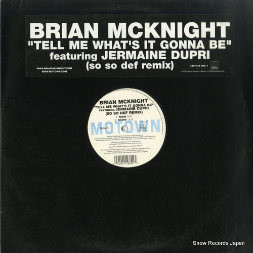 MCKNIGHT, BRIAN tell me what's it gonna be 440015880-1