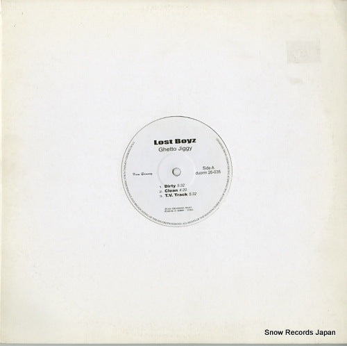 LOST BOYZ ghetto jiggy DUORM26-035