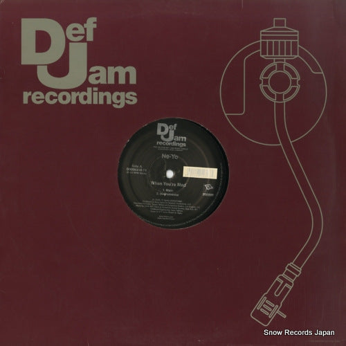 NE-YO when you're mad / so stick remix B0006318-11