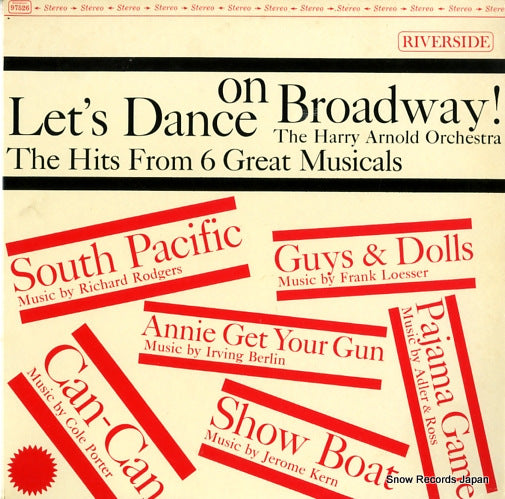 ARNOLD, HARRY let's dance on broadway! RLP7526