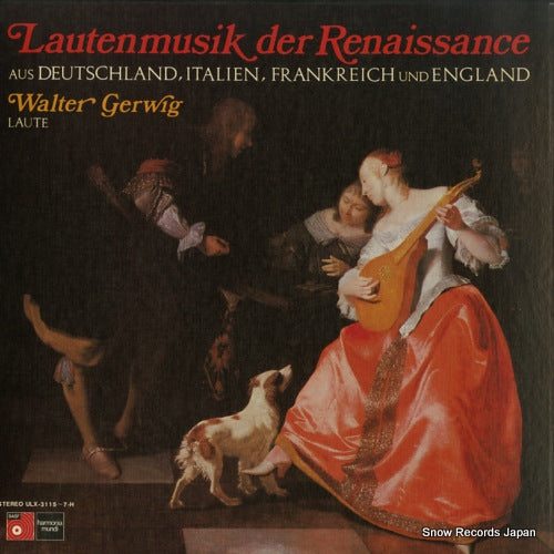 GERWIG, WALTER lautenmusik der renaissance ULX-3115-H