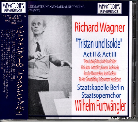 FURTWANGLER, WILHELM wagner; tristan und isolde act 2 & act 3 MR2037