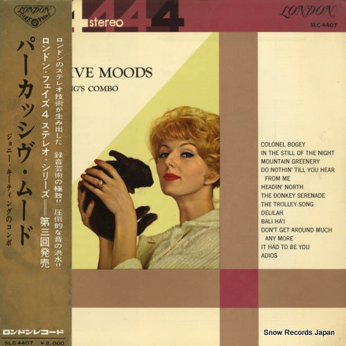 KEATING, JOHNNY percussive moods SLC4407
