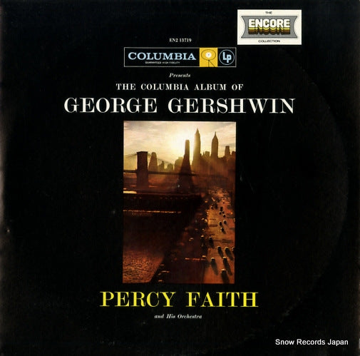 FAITH, PERCY the columbia album of george gershwin EN213719