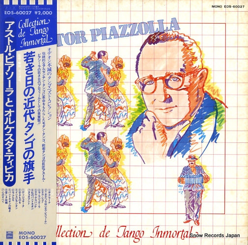 PIAZZOLLA, ASTOR collection de tango inmortal EOS-60027