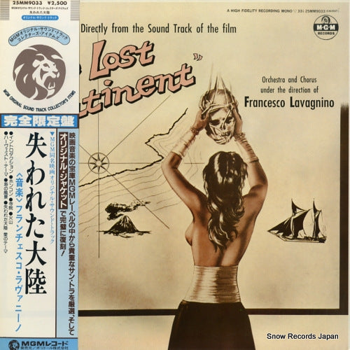 LAVAGNINO, FRANCESCO the lost continent 25MM9033
