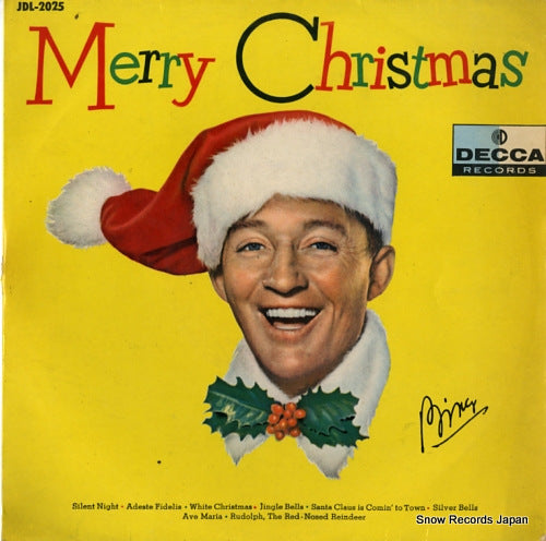 CROSBY, BING merry christmas JDL-2025
