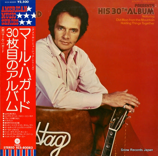 HAGGARD, MERLE presents his 30th album ECS-80083