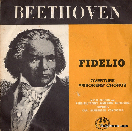 BAMBERGER, CARL beethoven; fidelio overture M-945