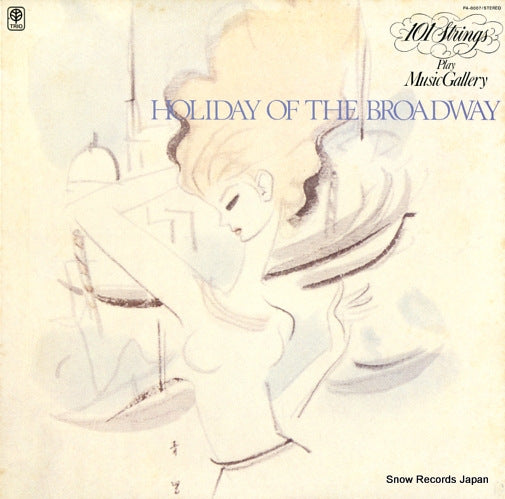 101 STRINGS holiday of the broadway PA-8007