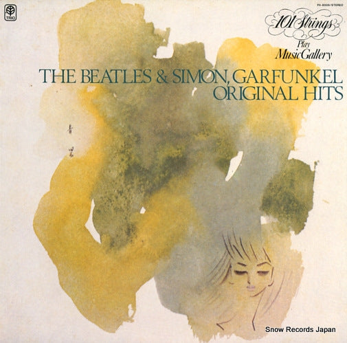 101 STRINGS the beatles & simon, garfunkel original hits PA-8005