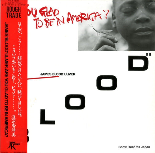 ULMER, JAMES "BLOOD" are you glad to be in america? RTL-8