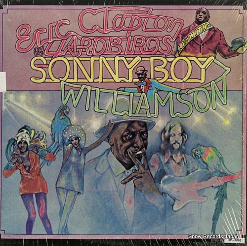 CLAPTON, ERIC, AND THE YARDBIRDS live with sonny boy williamson ML-8003