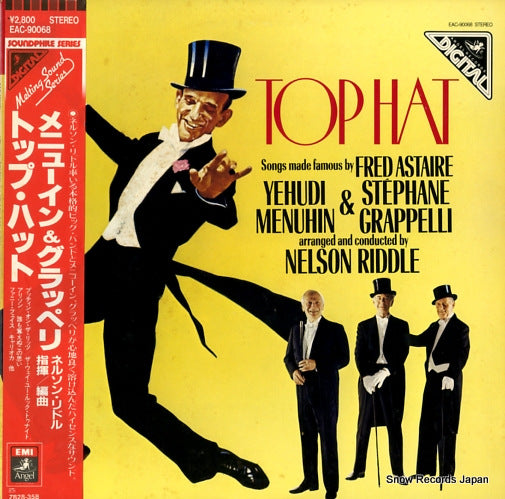 MENUHIN, YEHUDI, AND STEPHANE GRAPPELLI top hat EAC-90068
