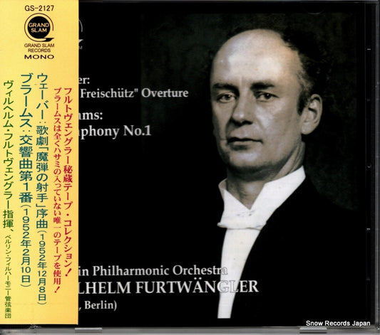 FURTWANGLER, WILHELM weber; "der freischutz" overture GS-2127