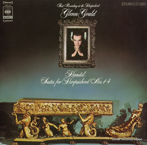 GOULD, GLENN handel; suites for harpsichord nos. 1-4 SOCO22