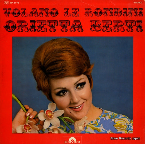 BERTI, ORIETTA volcano le rondini MP2176