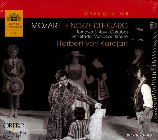 KARAJAN, HERBERT VON mozart; le nozze di figaro KICC-1018 / C856123D