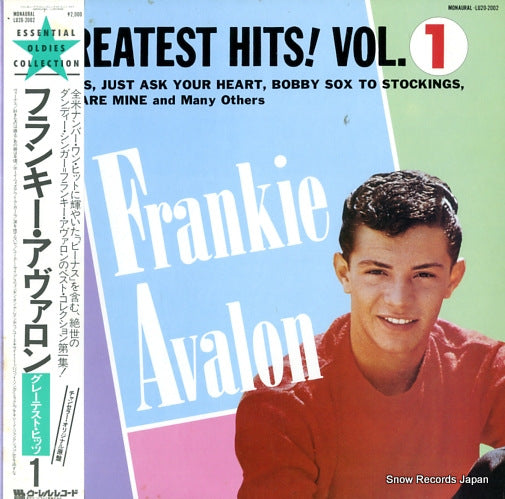 AVALON, FRANKIE greatest hits vol.1 LU20-2002
