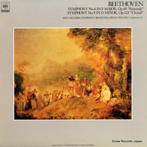 WALTER, BRUNO beethoven; symphony no.6 "pastorale" & no.9 "choral" FCCA649