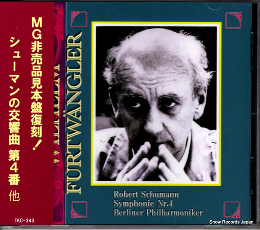FURTWANGLER, WILHELM schumann; symphonie nr.4 TKC-343