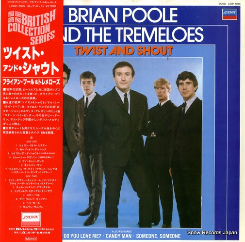 POOLE, BRIAN, AND THE TREMELOES twist and shout L20P-1065