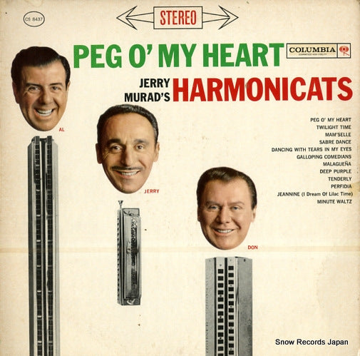 JERRY MURAD'S HARMONICATS peg o' my heart CS8437