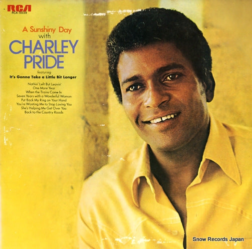 PRIDE, CHARLEY a sunshiny day with charley pride RCA-5039