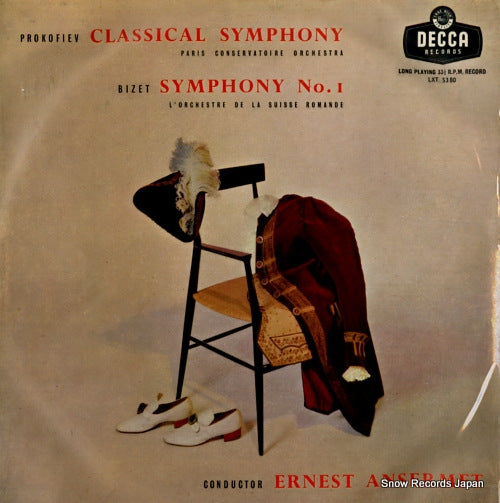 ANSERMET, ERNEST classical symphony / symphony no.1 LXT5380
