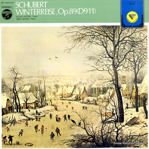 PATZAK, JULIUS schubert; winterreise MS-1069-OP
