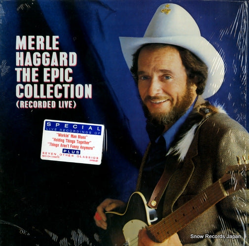 HAGGARD, MERLE the epic collection (recorded live) FE39159