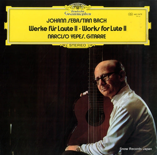 YEPES, NARCISO bach; works for lute 2 MG2478