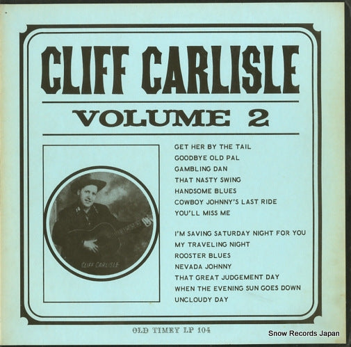 CARLISLE, CLIFF volume 2 OT104