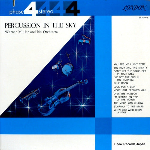 MULLER, WERNER percussion in the sky SP44008