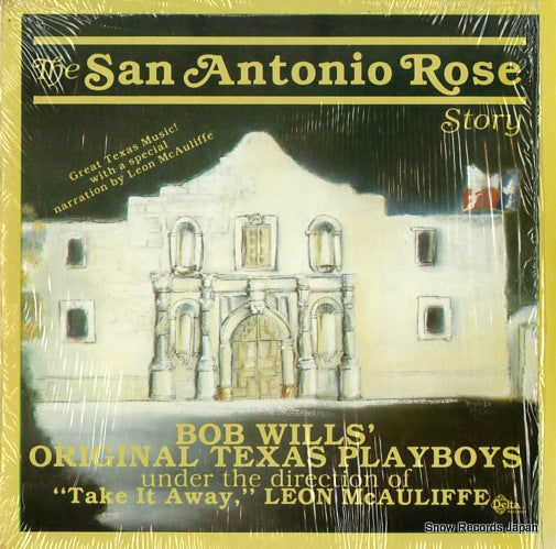 WILLS, BOB, AND ORIGINAL TEXAS PLAYBOYS the san antoni rose story DLP-1138