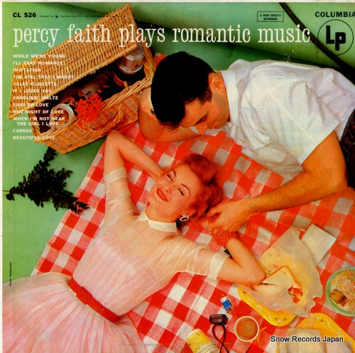 FAITH, PERCY percy faith plays romantic music CL526