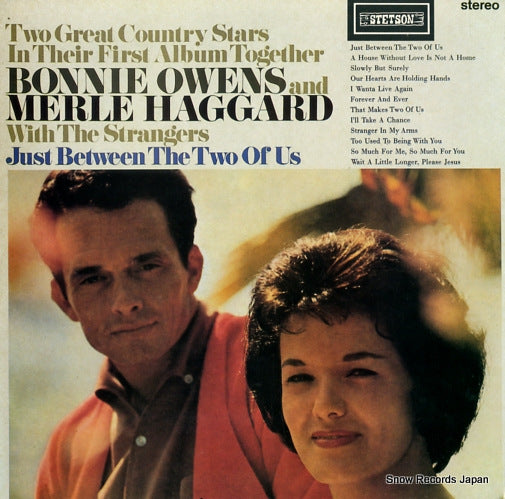 OWENS, BONNIE, AND MERLE HAGGARD just between the two of us HAT3037
