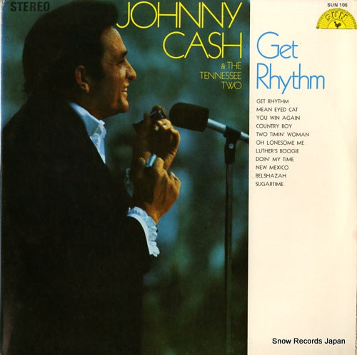 CASH, JOHNNY get rhythm SUN105