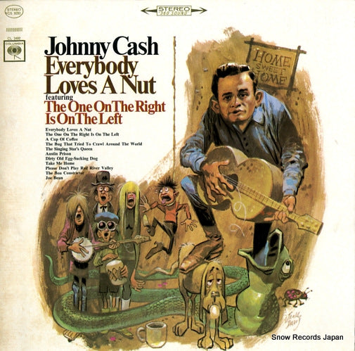 CASH, JOHNNY everybody loves a nut CS9292