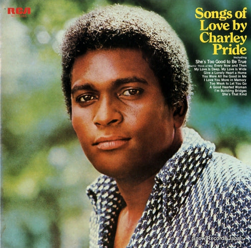 PRIDE, CHARLEY songs of love by charley pride RCA-5065