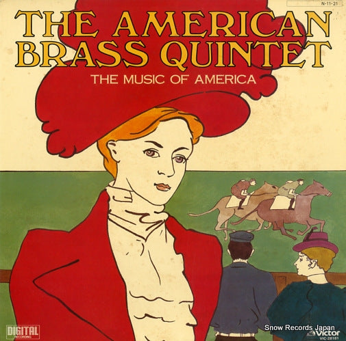 AMERICAN BRASS QUINTET, THE the music of america VIC-28181