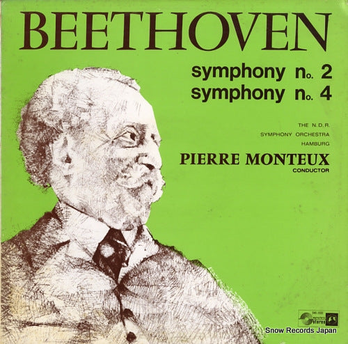 MONTEUX, PIERRE beethoven; symphony no.2 & no.4 SMS-2332