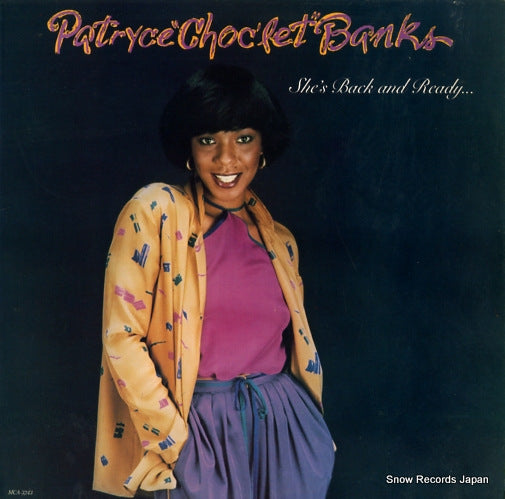 BANKS, PATRYCE "CHOC'LET" she's back and ready... MCA-3243
